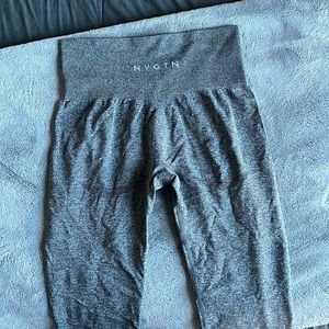 NVGTN Black speckled seamless leggings